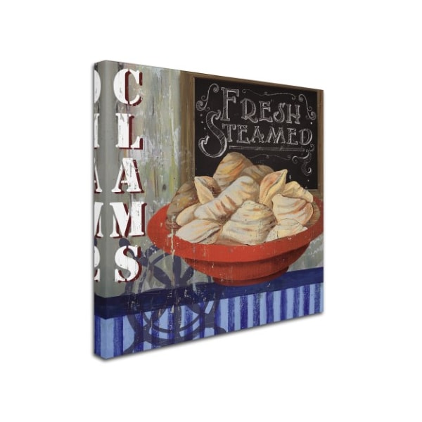 Fiona Stokes-Gilbert 'Clams' Canvas Art,24x24